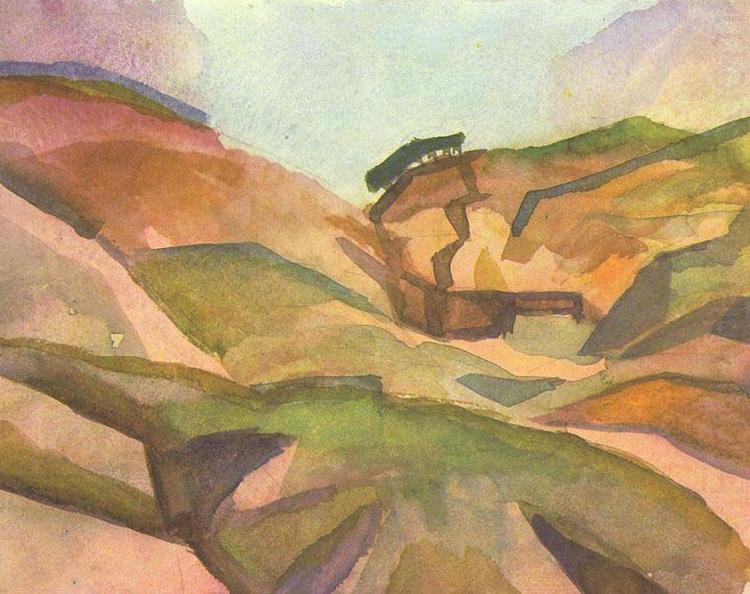 August Macke Schlucht china oil painting image